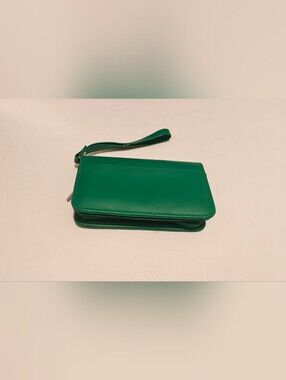 Green Gemline Womens Clutch/Wallet New No Box Never Used